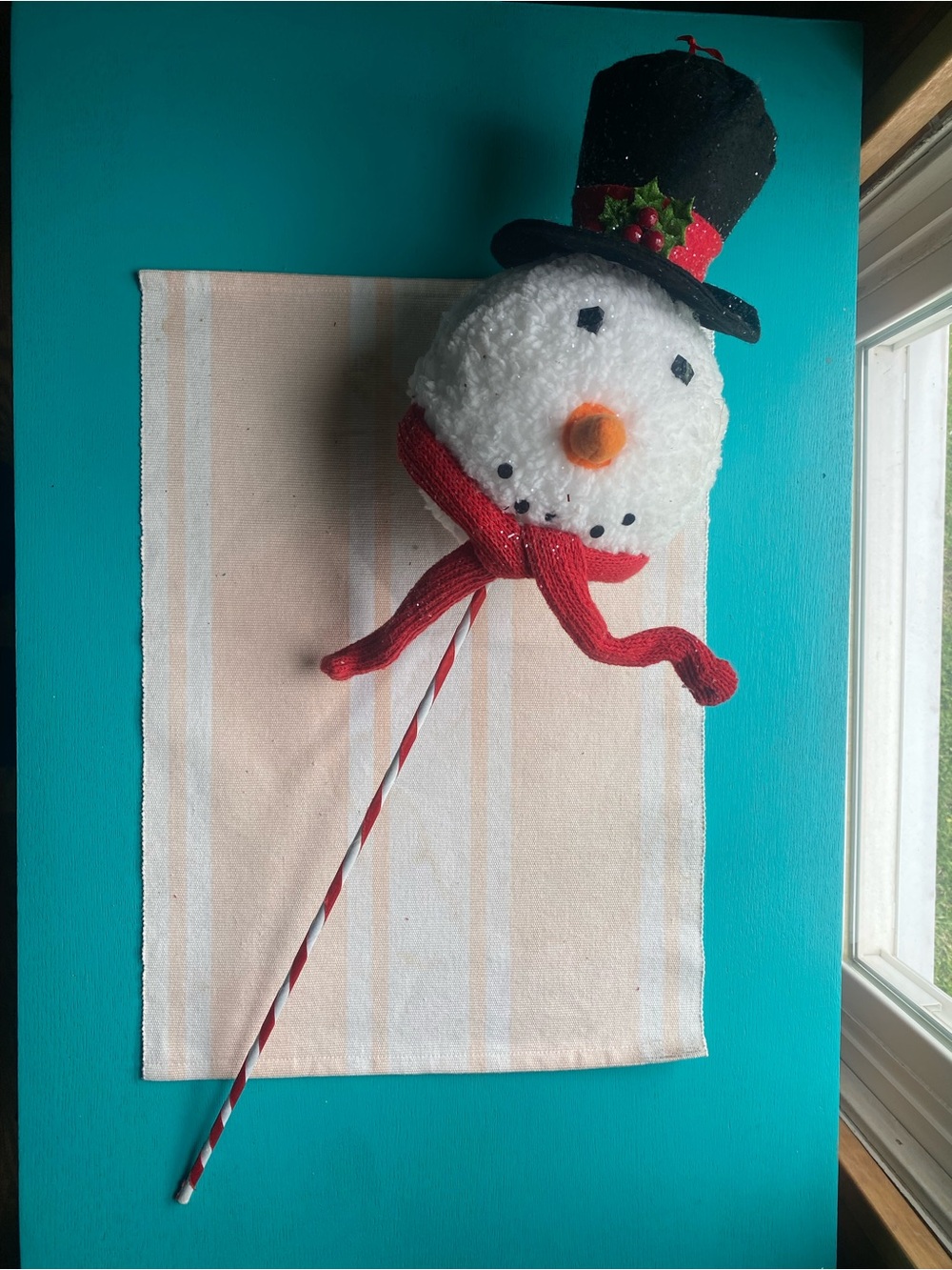 Snowman Floral Pick